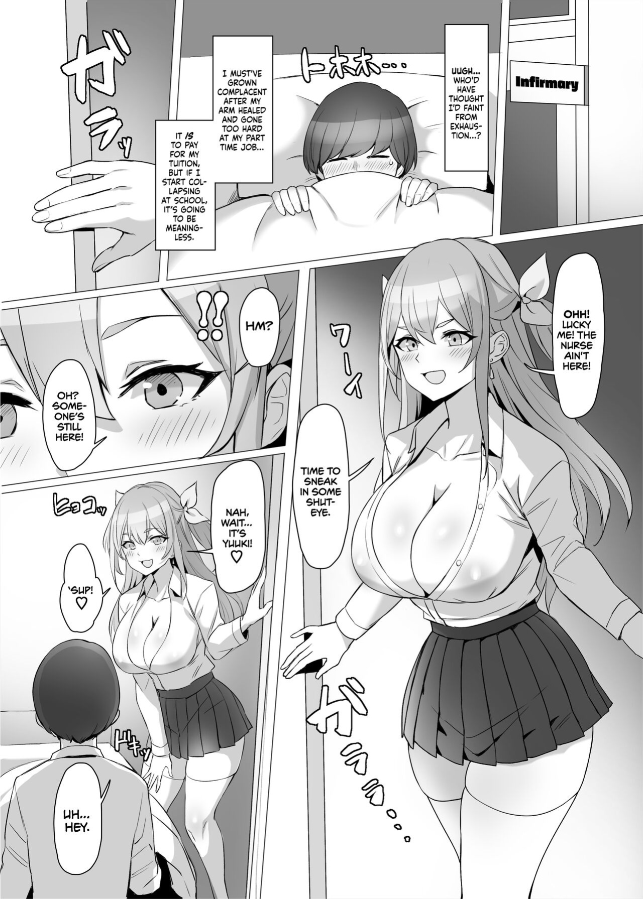 [Shiroganean (Kuromogu)] Gal o Tasuketara Isekai Tenseikyuu no ReaJuu Seikatsu ga Hajimatta!? | I Saved a Gyaru and Now I'm a Normie!? [head empty + friends]