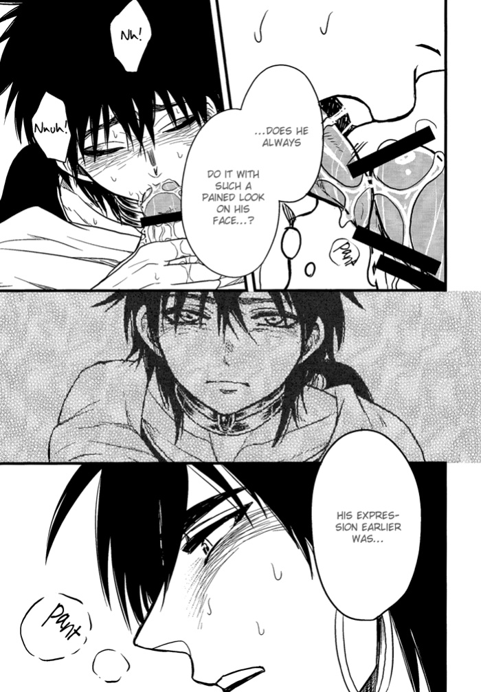[Joukikikansha (Arika)] Don't reveal my true intentions! (Magi: The Labyrinth of Magic)[silver lining]