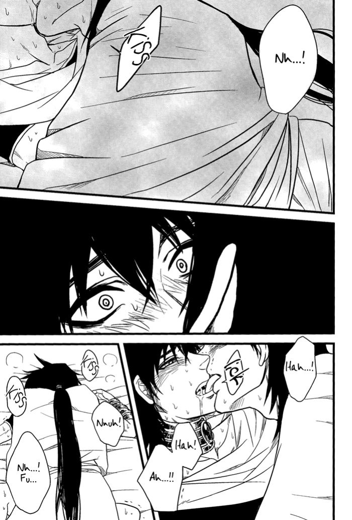 [Joukikikansha (Arika)] Don't reveal my true intentions! (Magi: The Labyrinth of Magic)[silver lining]