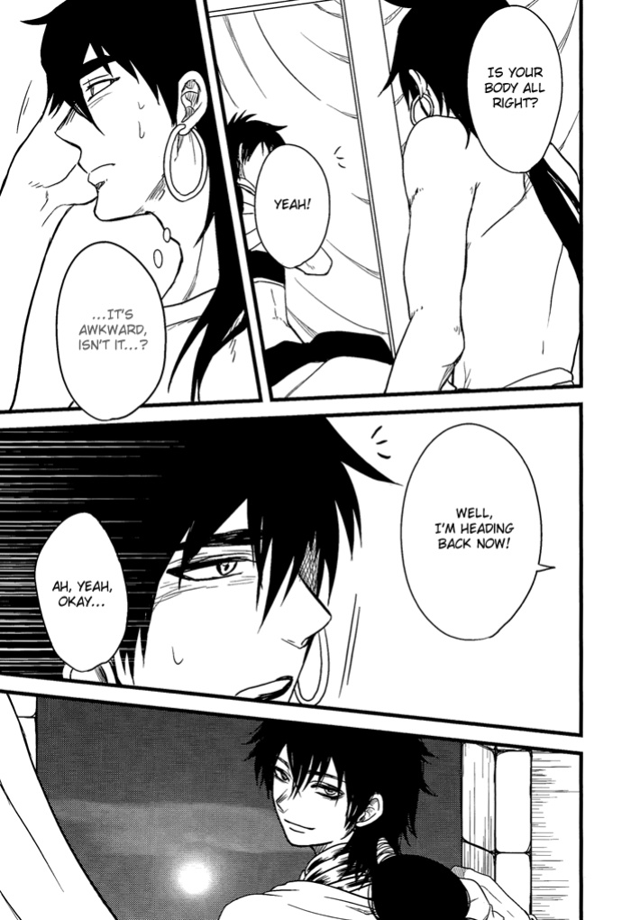 [Joukikikansha (Arika)] Don't reveal my true intentions! (Magi: The Labyrinth of Magic)[silver lining]