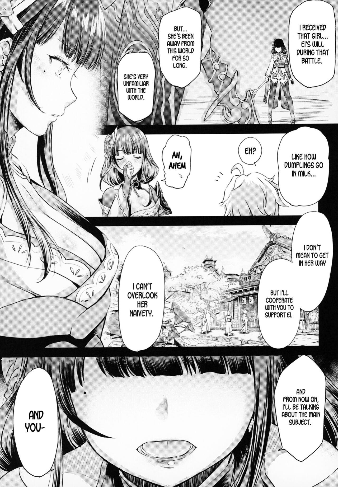 (C100) [Kaiki Nisshoku (Ayano Naoto)] Tsubomi | Flowering Bud (Genshin Impact) [LunaticSeibah]