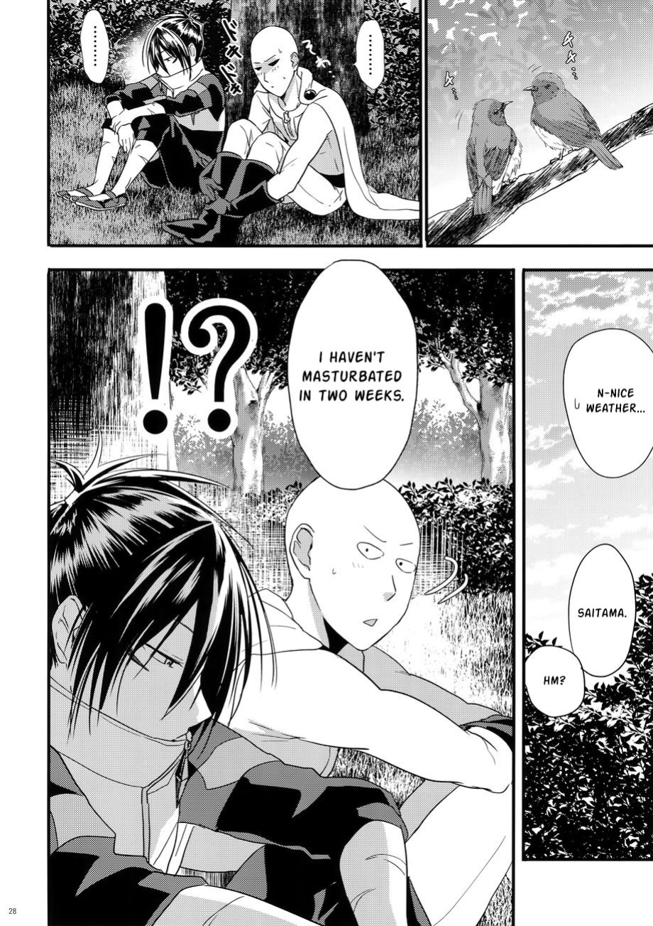[orz (3u)] Muishiki, Ishiki, Jikaku Suru. (One Punch Man)