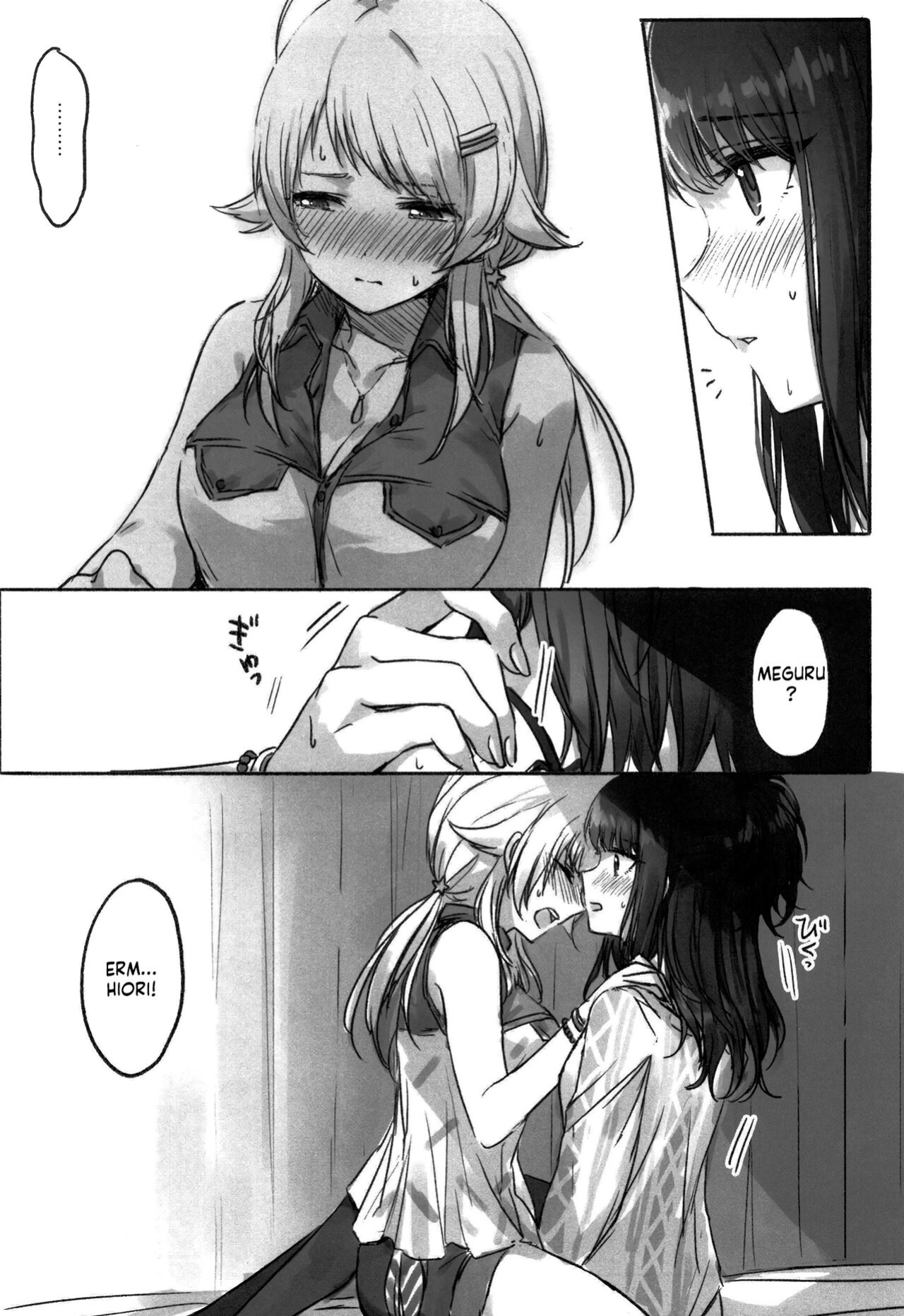 (2021-03 Akihabara Chou Doujinsai) [Tsuki no Uragawa (Romi)] Hachimiya-san to Kazano-san wa Sex ga Dekinai (THE iDOLM@STER: Shiny Colors) [GenericWeeb]