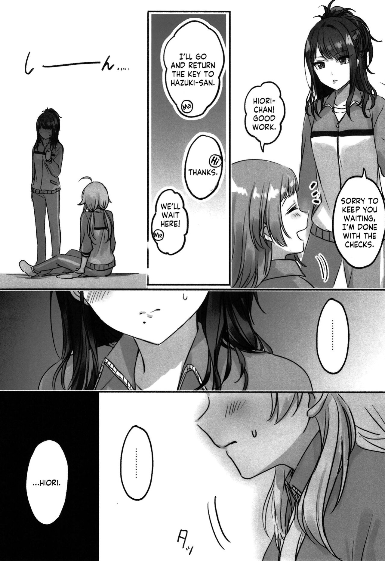 (2021-03 Akihabara Chou Doujinsai) [Tsuki no Uragawa (Romi)] Hachimiya-san to Kazano-san wa Sex ga Dekinai (THE iDOLM@STER: Shiny Colors) [GenericWeeb]