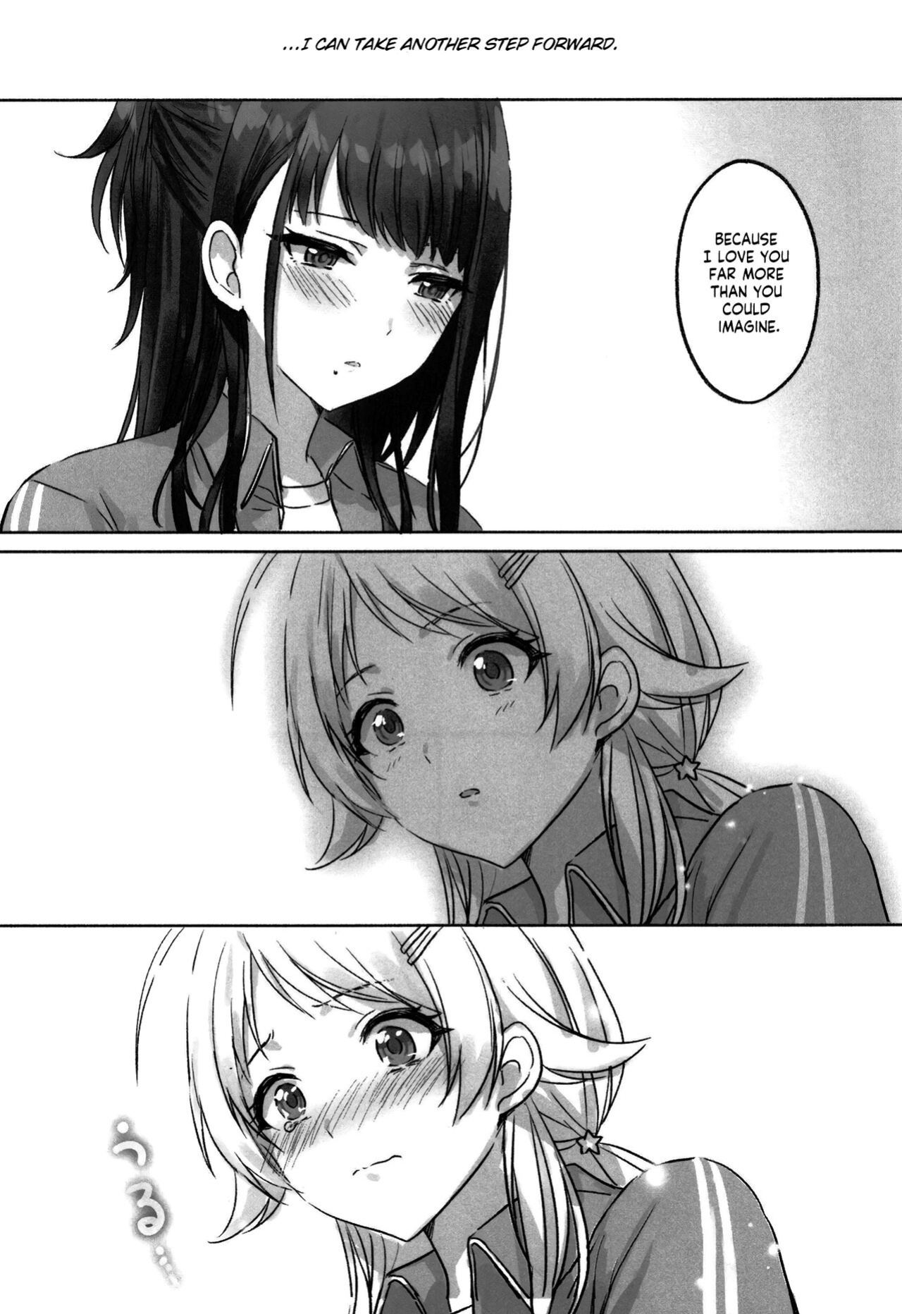 (2021-03 Akihabara Chou Doujinsai) [Tsuki no Uragawa (Romi)] Hachimiya-san to Kazano-san wa Sex ga Dekinai (THE iDOLM@STER: Shiny Colors) [GenericWeeb]