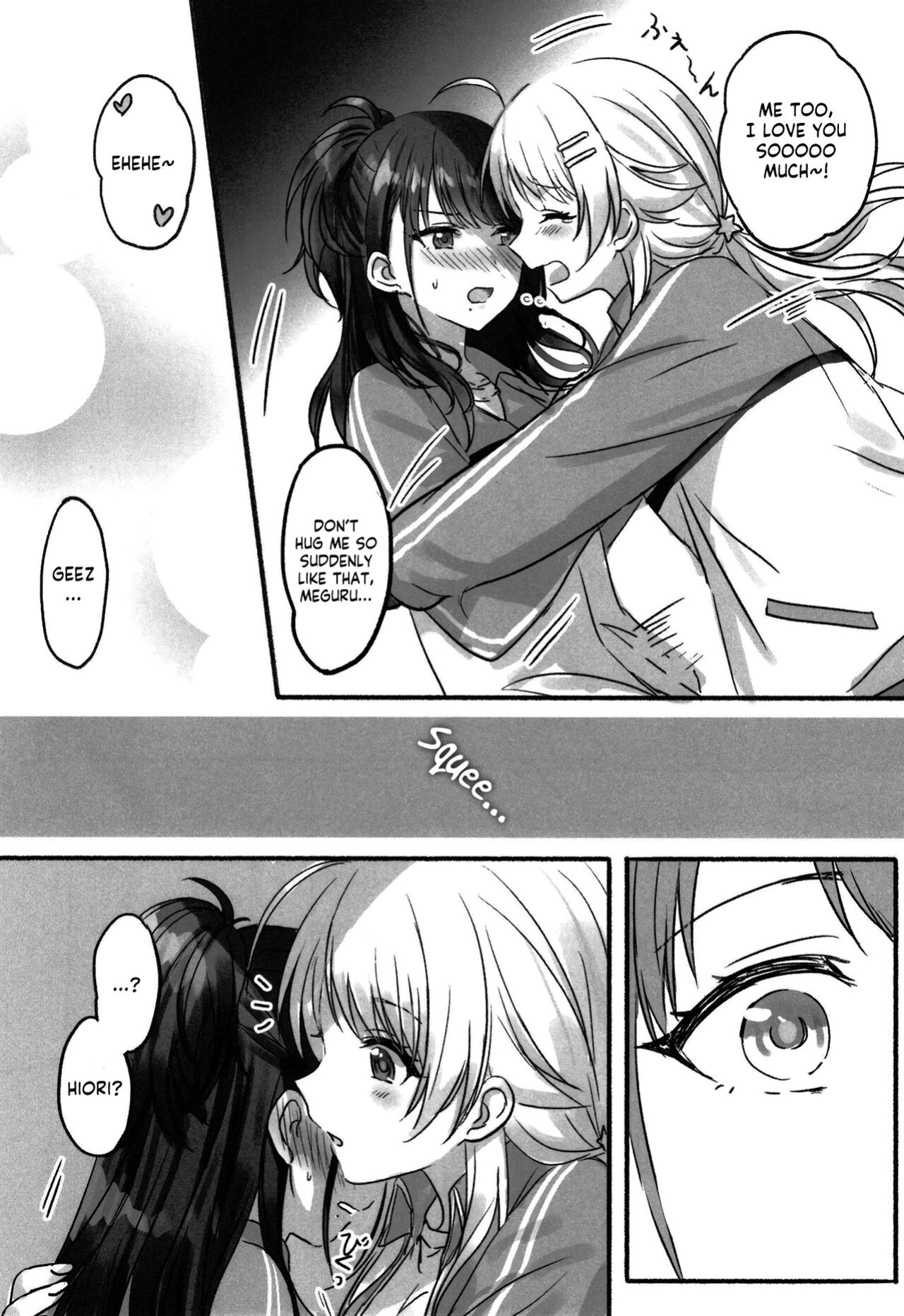 (2021-03 Akihabara Chou Doujinsai) [Tsuki no Uragawa (Romi)] Hachimiya-san to Kazano-san wa Sex ga Dekinai (THE iDOLM@STER: Shiny Colors) [GenericWeeb]