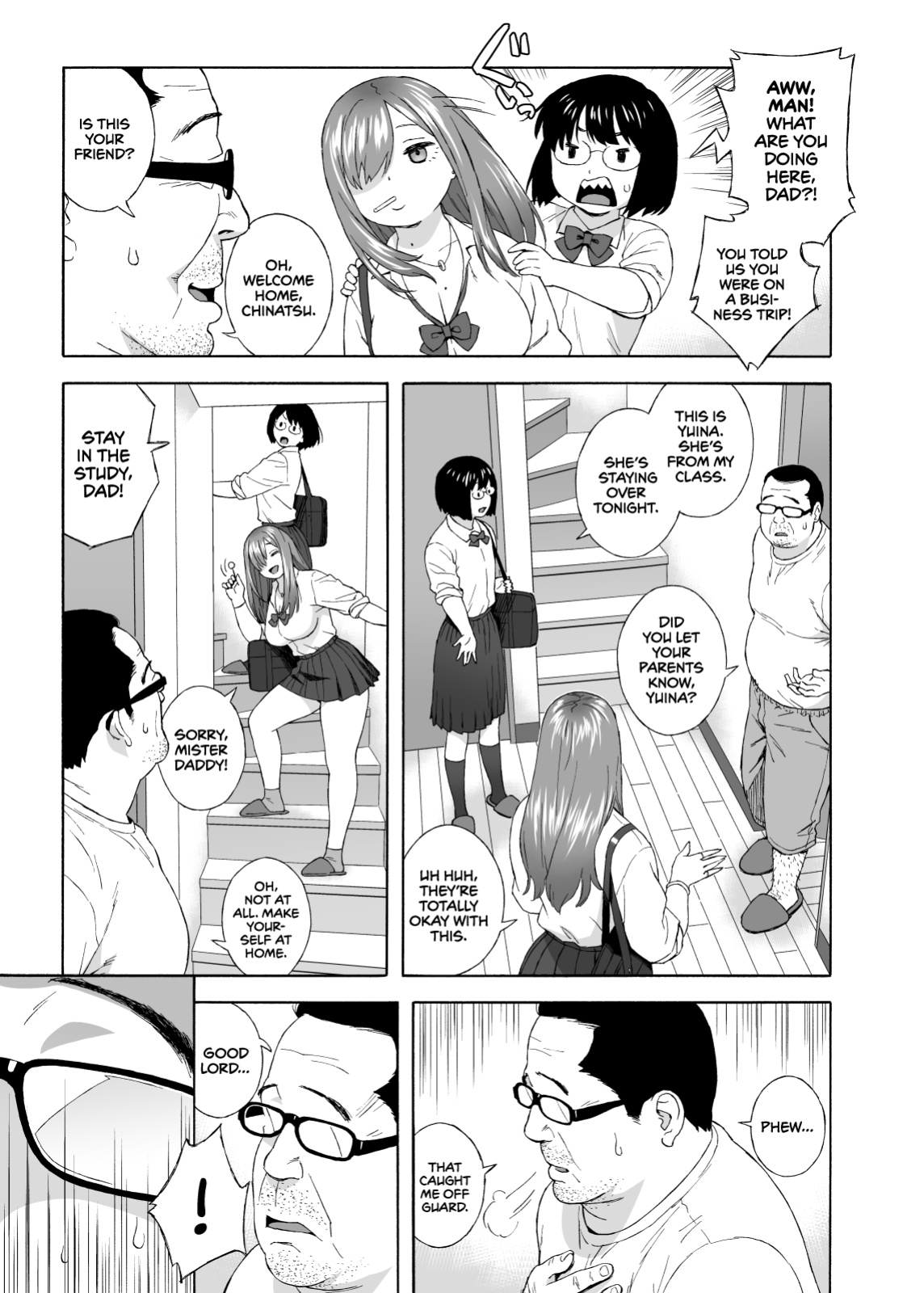[666Protect (Jingrock)] Musume no Tomodachi ga Yuuwaku Suru | My Daughter's Friend is Seducing Me [cutegyaruTL + head empty]