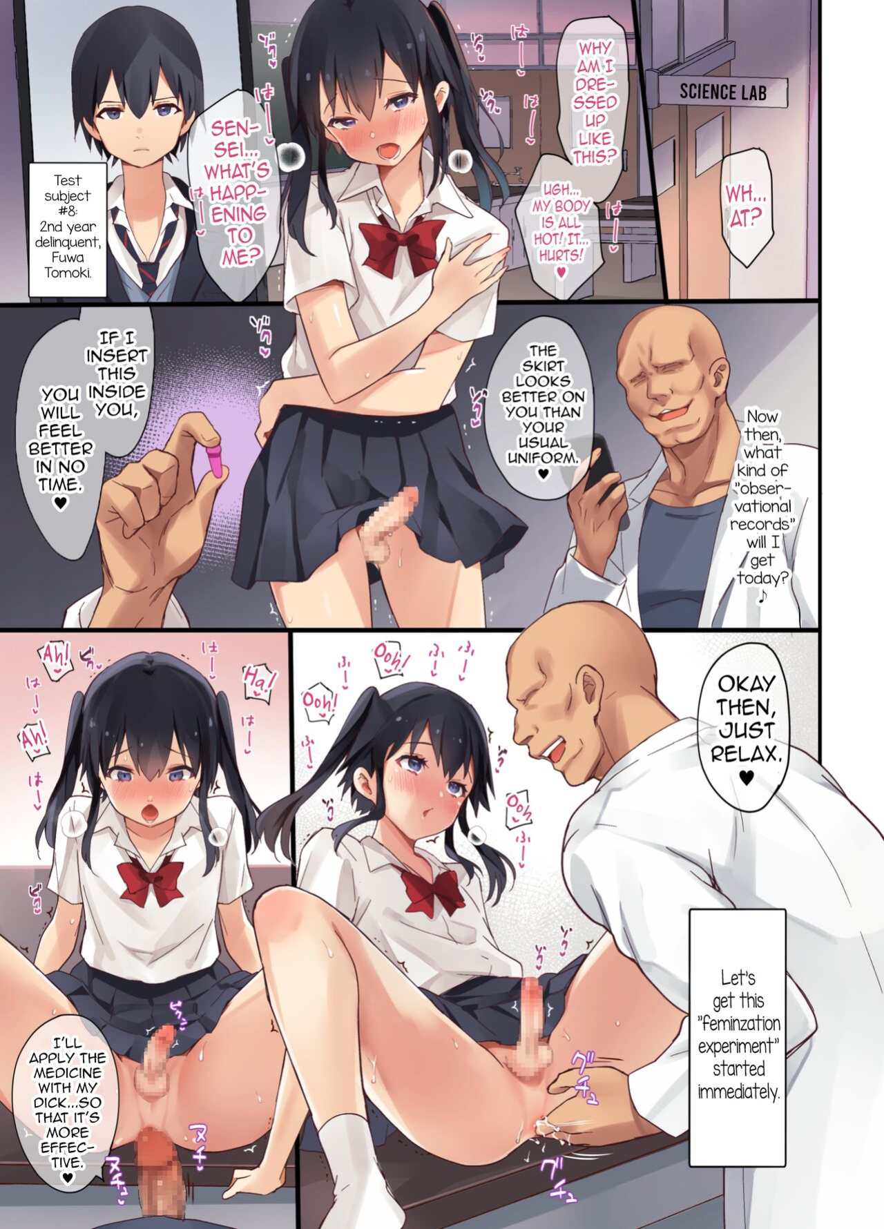 [Maita Keikaku (Sennomori Maitake)] Mesu-ka Jikken ~Kenzen Shounen Mesu Ochi Kiroku~ [mysterymeat3]