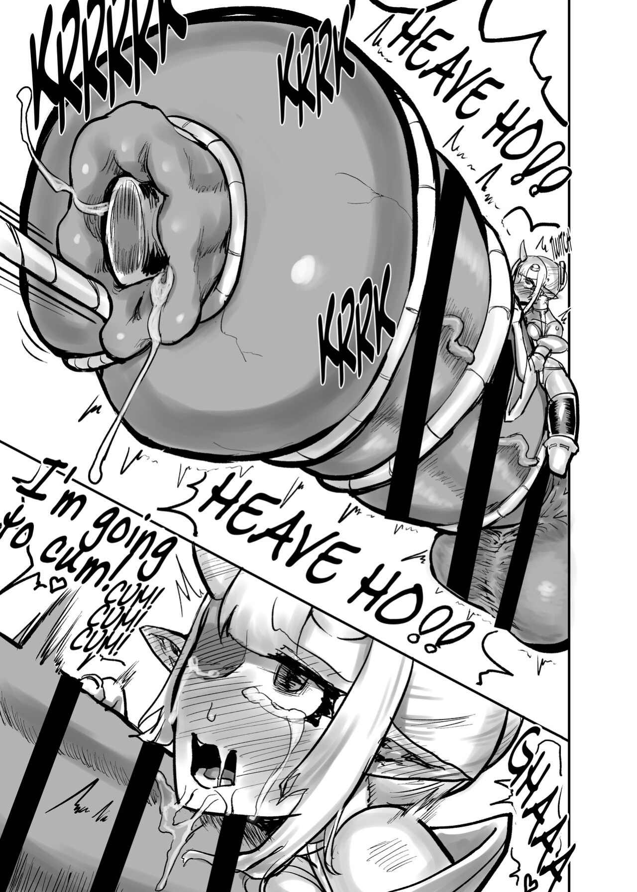 [Nisin Sansin (Nisin)] Futanari Oni no Onitamazake | Futanari Demon's Oni Nut Sake