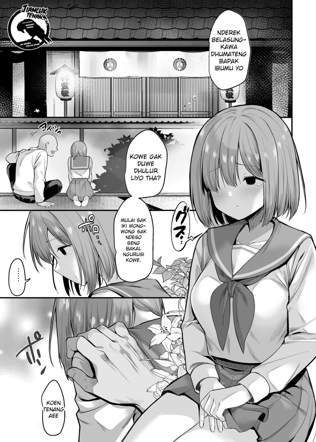 (C99) [Kamagabuchi (Hatanaka)] Schoolgirl and Old Man [Gagak_Ireng]