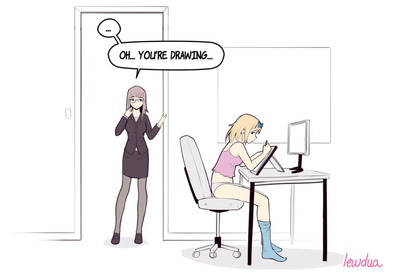 [Lewdua] Karen Showing Nessie The Truth (Full Story)