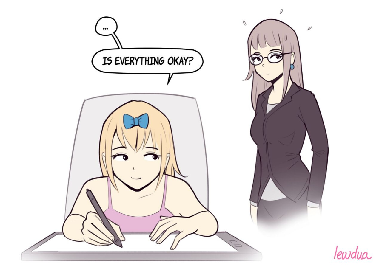 [Lewdua] Karen Showing Nessie The Truth (Full Story)