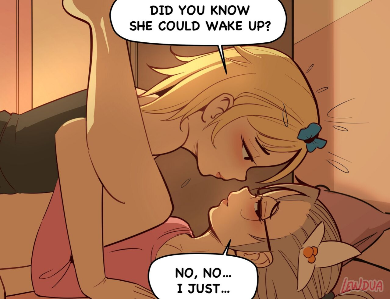 [Lewdua] Karen Showing Nessie The Truth (Full Story)