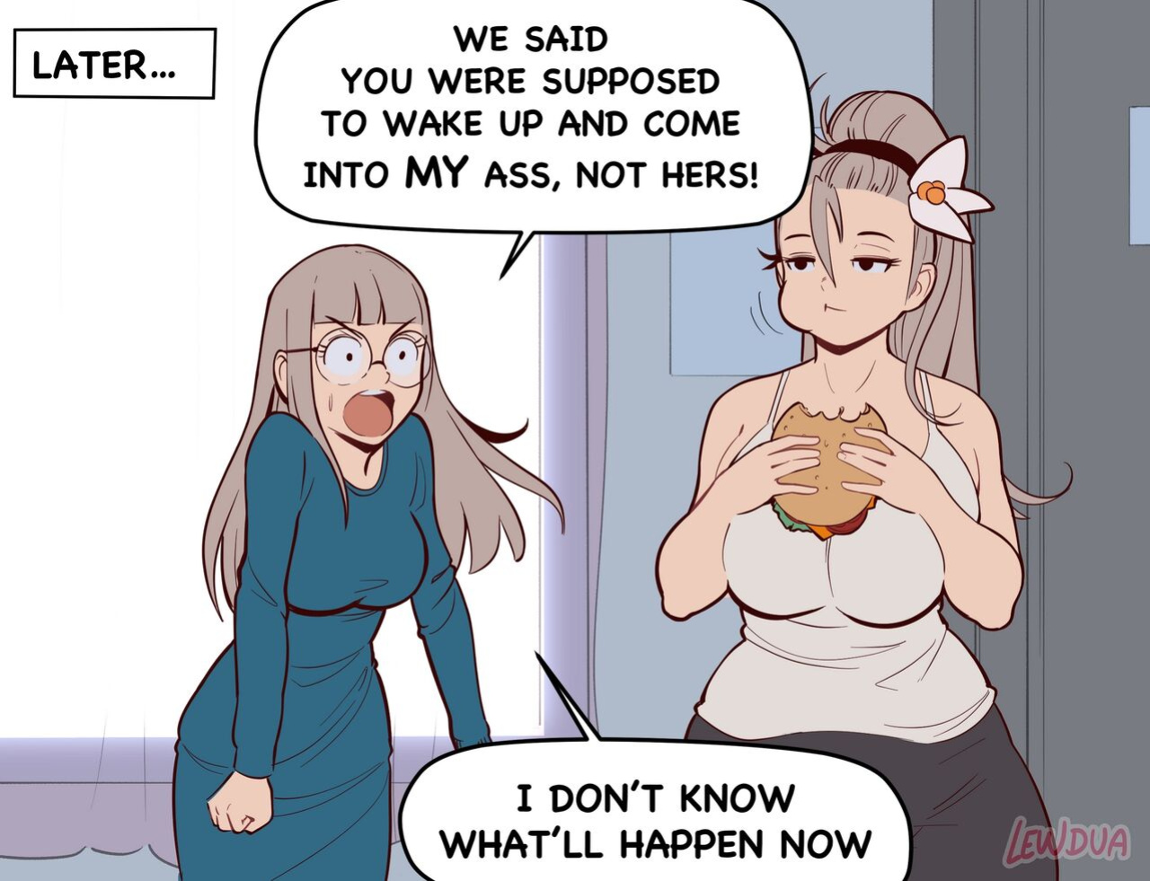 [Lewdua] Karen Showing Nessie The Truth (Full Story)