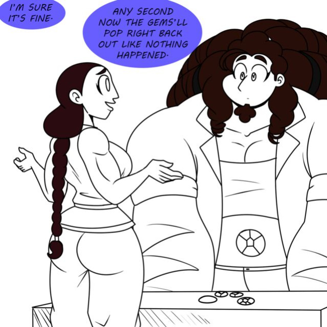 Thicc-verse Steven Universe (Chillguydraws)