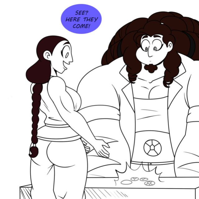 Thicc-verse Steven Universe (Chillguydraws)
