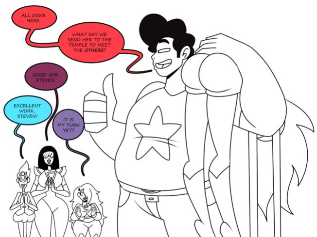 Thicc-verse Steven Universe (Chillguydraws)
