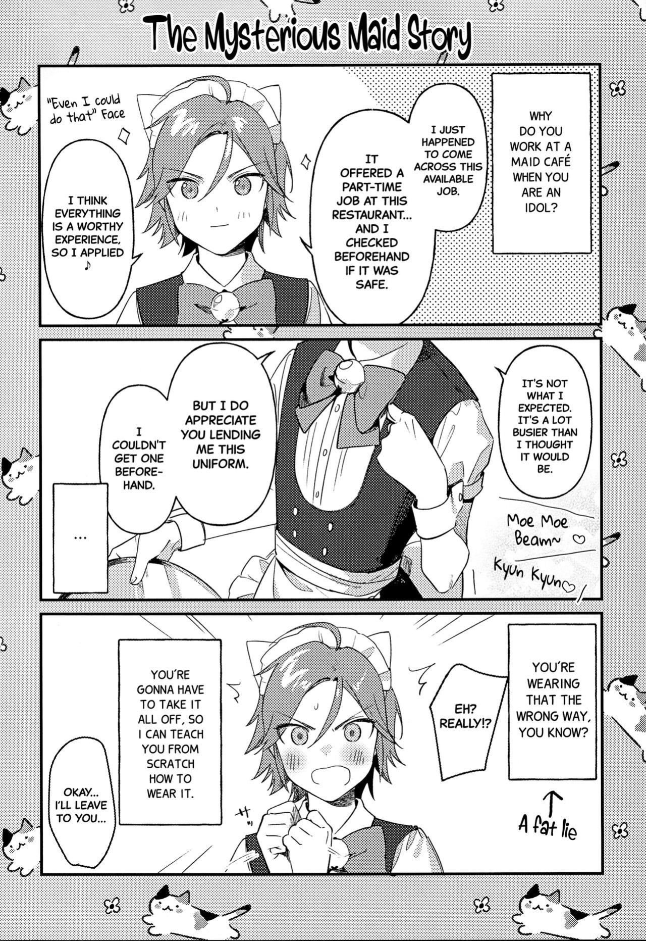 [Hattori (Tori)] Kawaii NeKohaku-chan (Ensemble Stars!) [Black Grimoires]