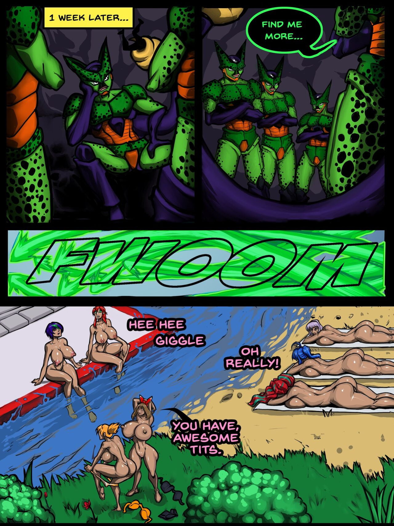 [XXXBattery] Cell's Conquest (Dragon Ball Z)