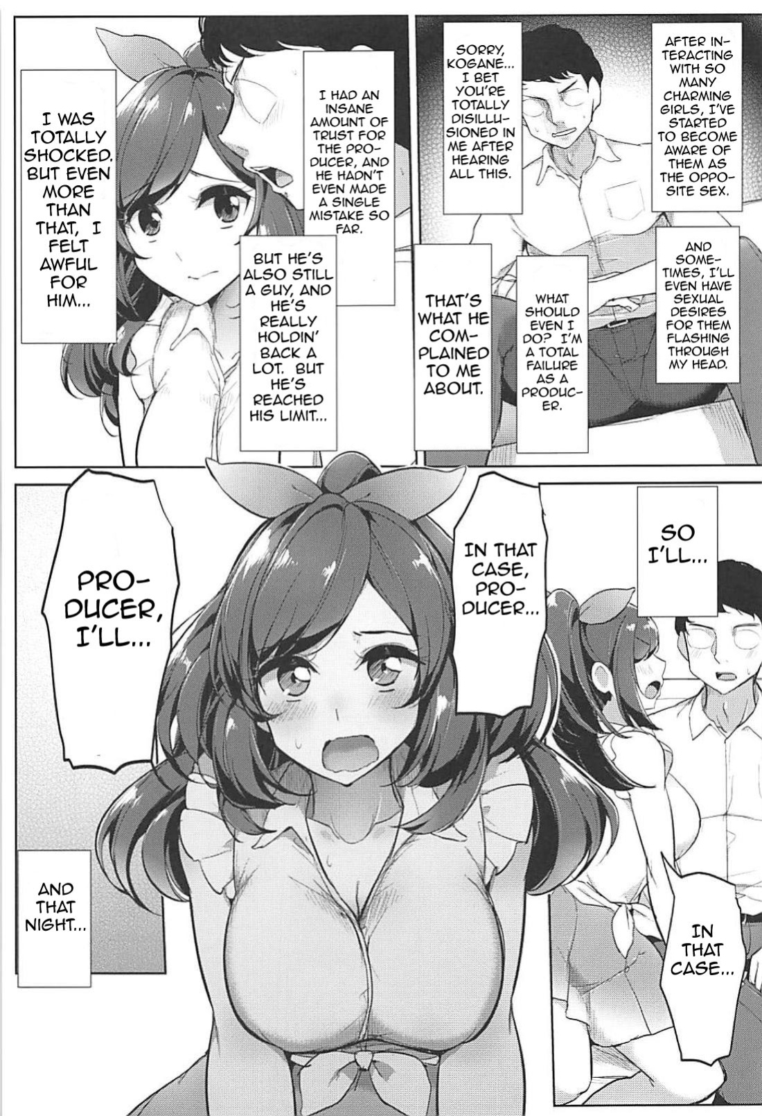 [Sanman Sanzen Koiking (Tyranu)] P e no Suki wa Tomeraren bai - When I Just Can't Stop Loving The Producer (THE iDOLM@STER: Shiny Colors)