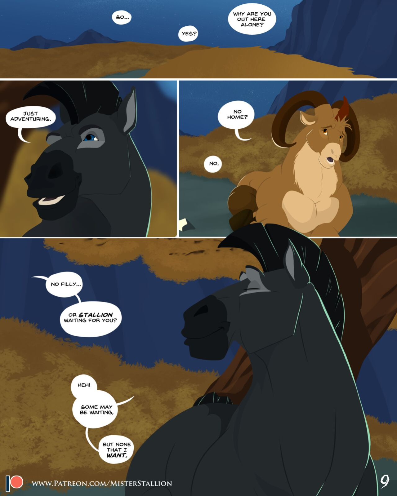 [MisterStallion]The Horse, The Horn, And The Hellhound