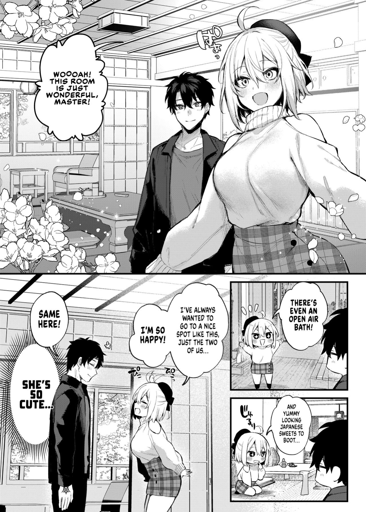 [Osenbei no Mori (Danimaru)] Okita no Yu | Okita's Hot Spring (Fate/Grand Order) [UncontrolSwitch + Head Empty]