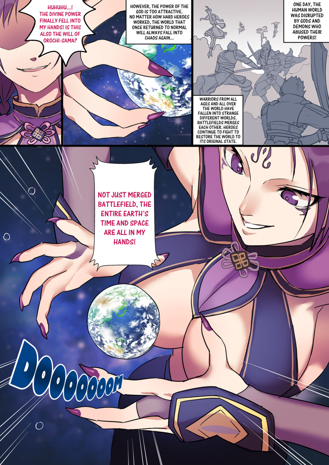 [Tein Fuon jiu Tempuru] Gigantic Warrior Girls