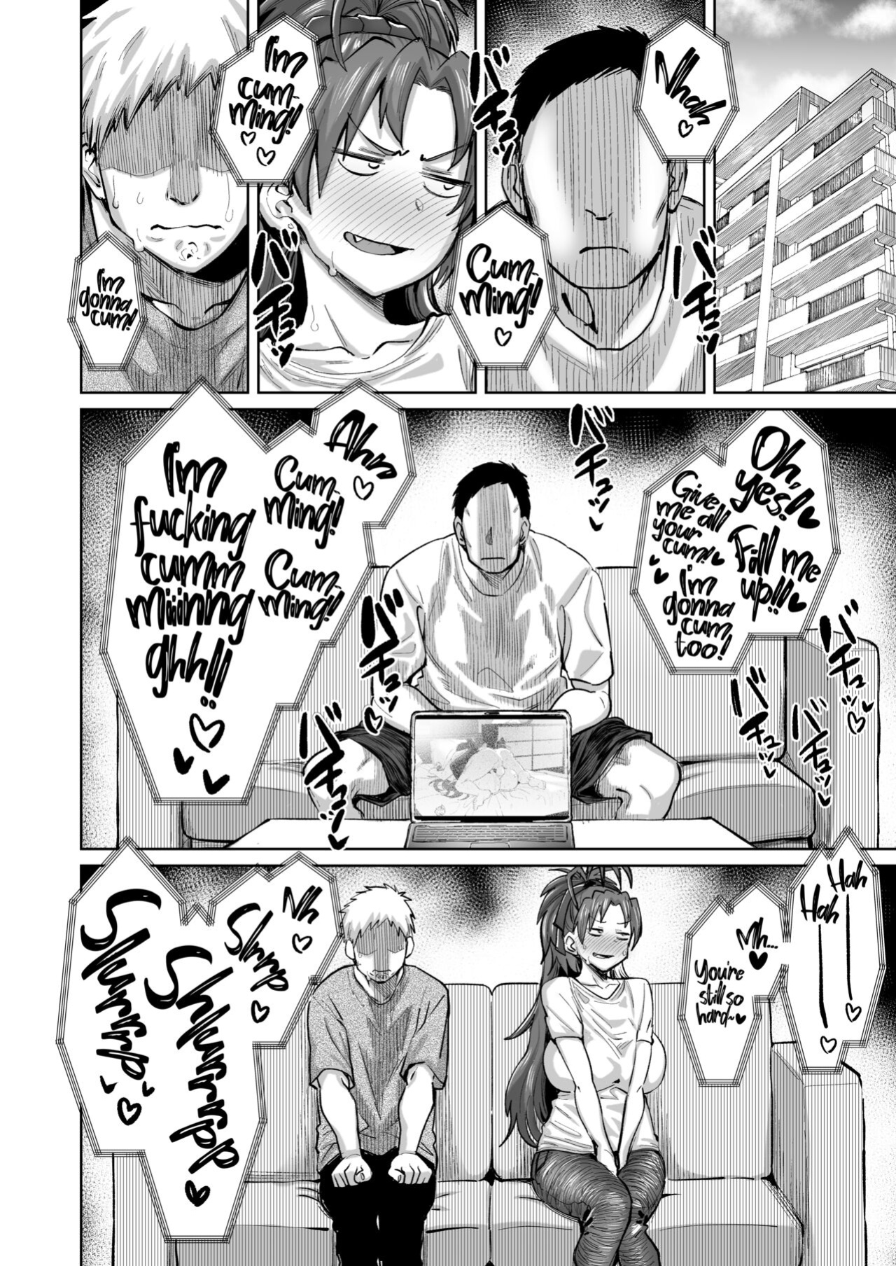 [Nikutai Gengo Club (Dekosuke)] Otonari no Moto Sakura-san Sono San | My Neighbor, Former Sakura-san (Puella Magi Madoka Magica) [Project Vakvrein]