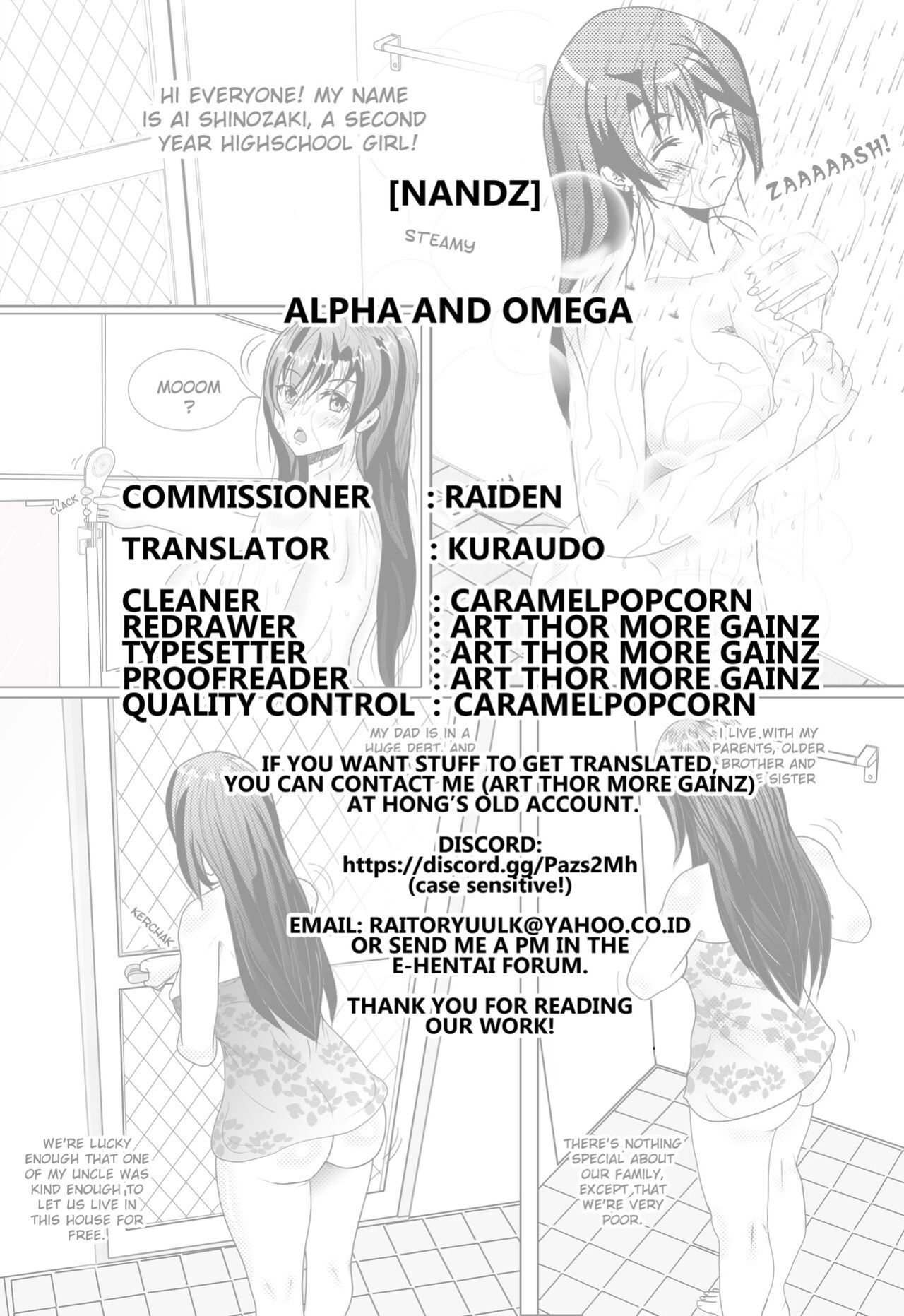 [NANDZ] Alpha and Omega (2D Comic Magazine Capsule Kan Seigi no Heroine Mesu Ochi Jikken! Vol. 1) [Kuraudo]