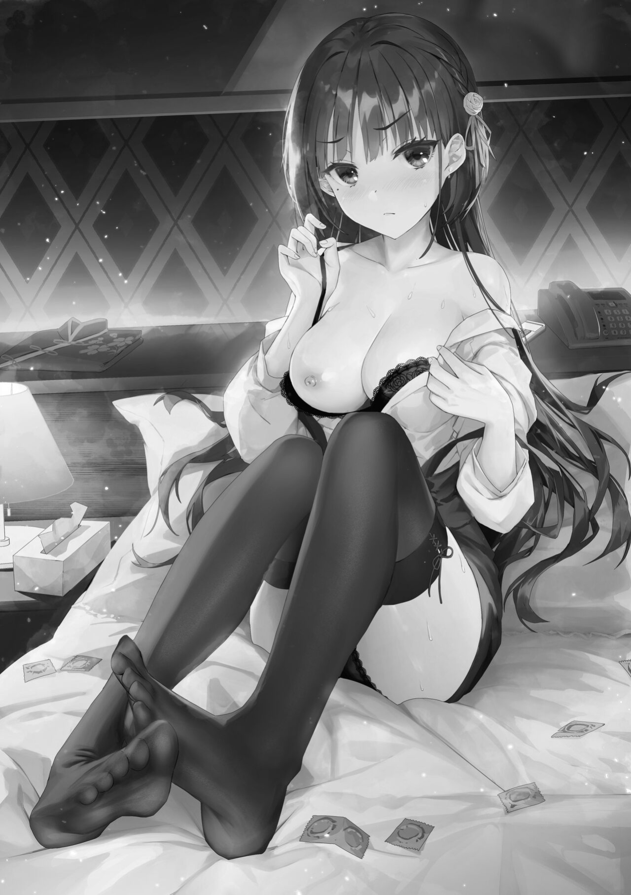 [Haku Works (Haku)] Natsume to Seiai Taiketsu | Natsume and Sexual Showdown (Cafe Stella to Shinigami no Chou) [B.E.G.O]