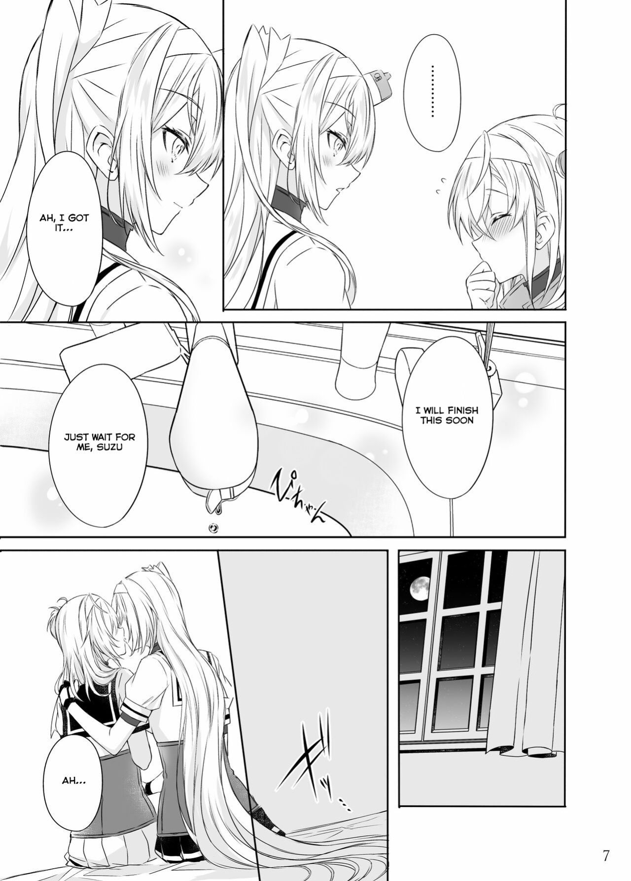 [my pace world (Kabocha Torte)] Matsuyoi no tsuki -One Midnight- | The waiting evening moon -One Midnight- (Kantai Collection -KanColle-)