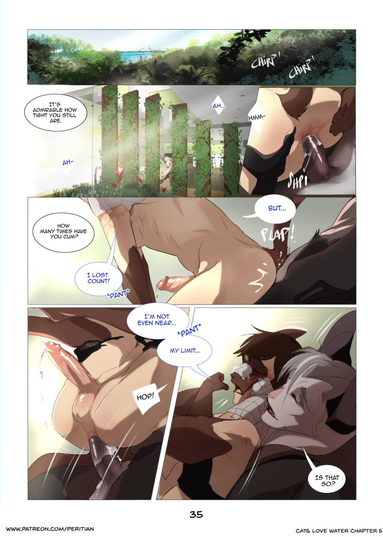 [Peritian] Cats love water 5