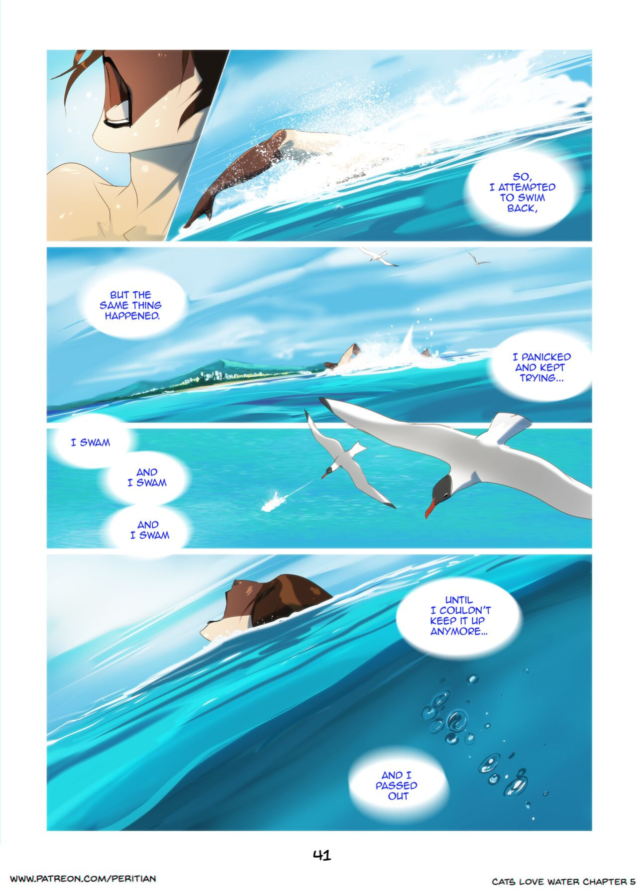 [Peritian] Cats love water 5