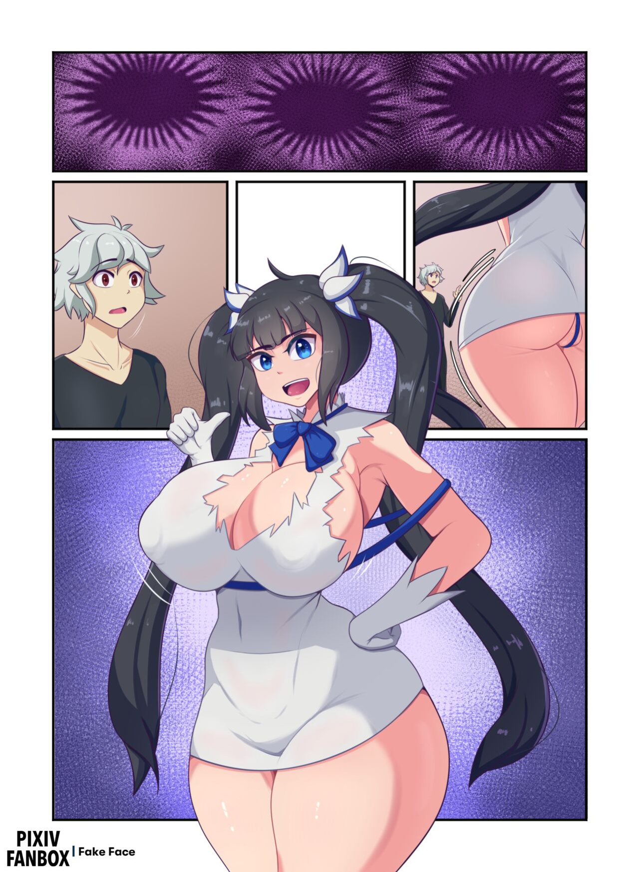 [Fake Face] HESTIA!! (DanMachi)