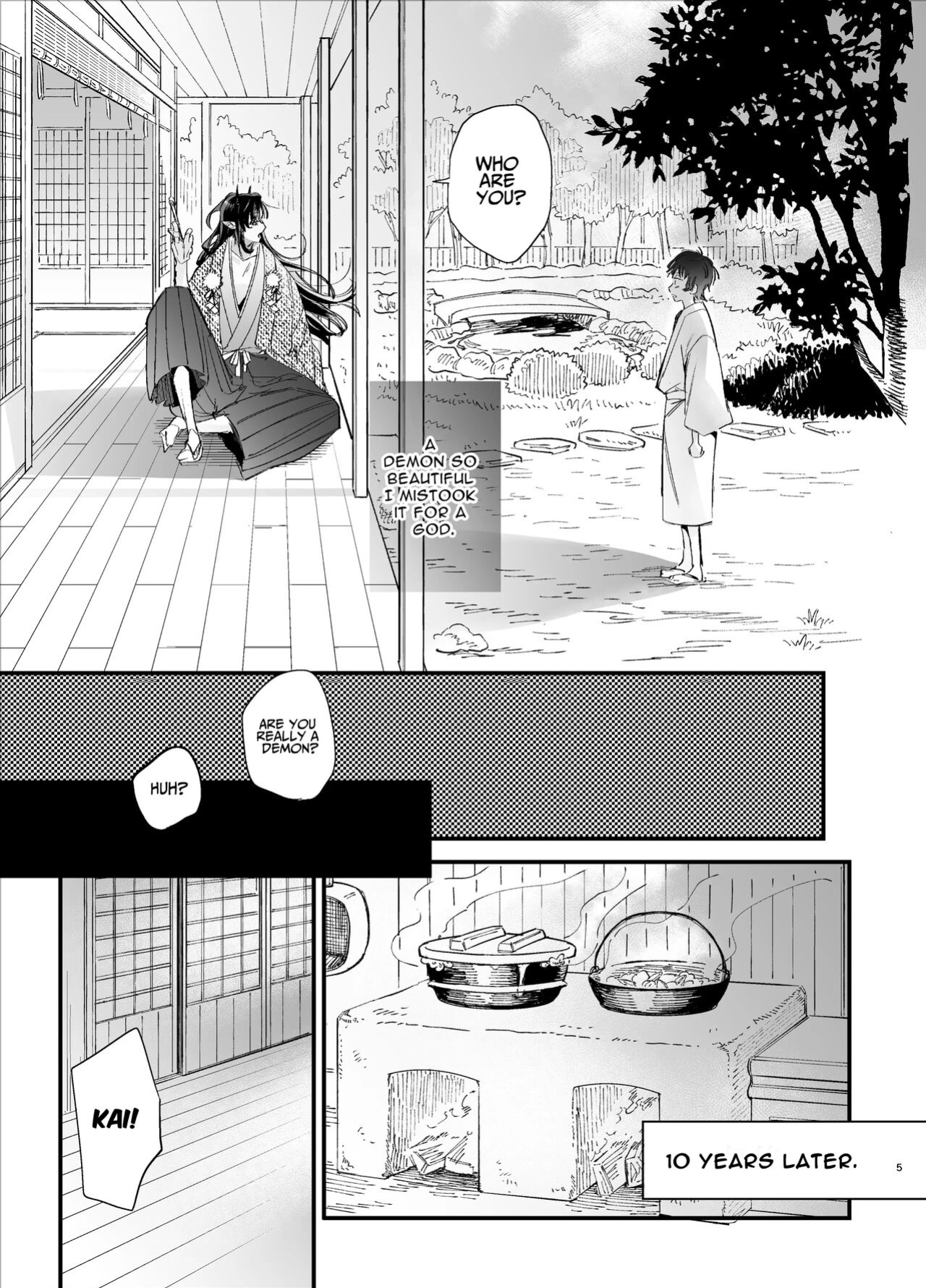 [Umenegi Daimyoujin (Umekoppe)] Ikenie Onna Wa Kodokuna Kijin Sama Ni Ban Kōbi De To Sareru | The Sacrificial Maiden Corrupted by Coupling With an Oni