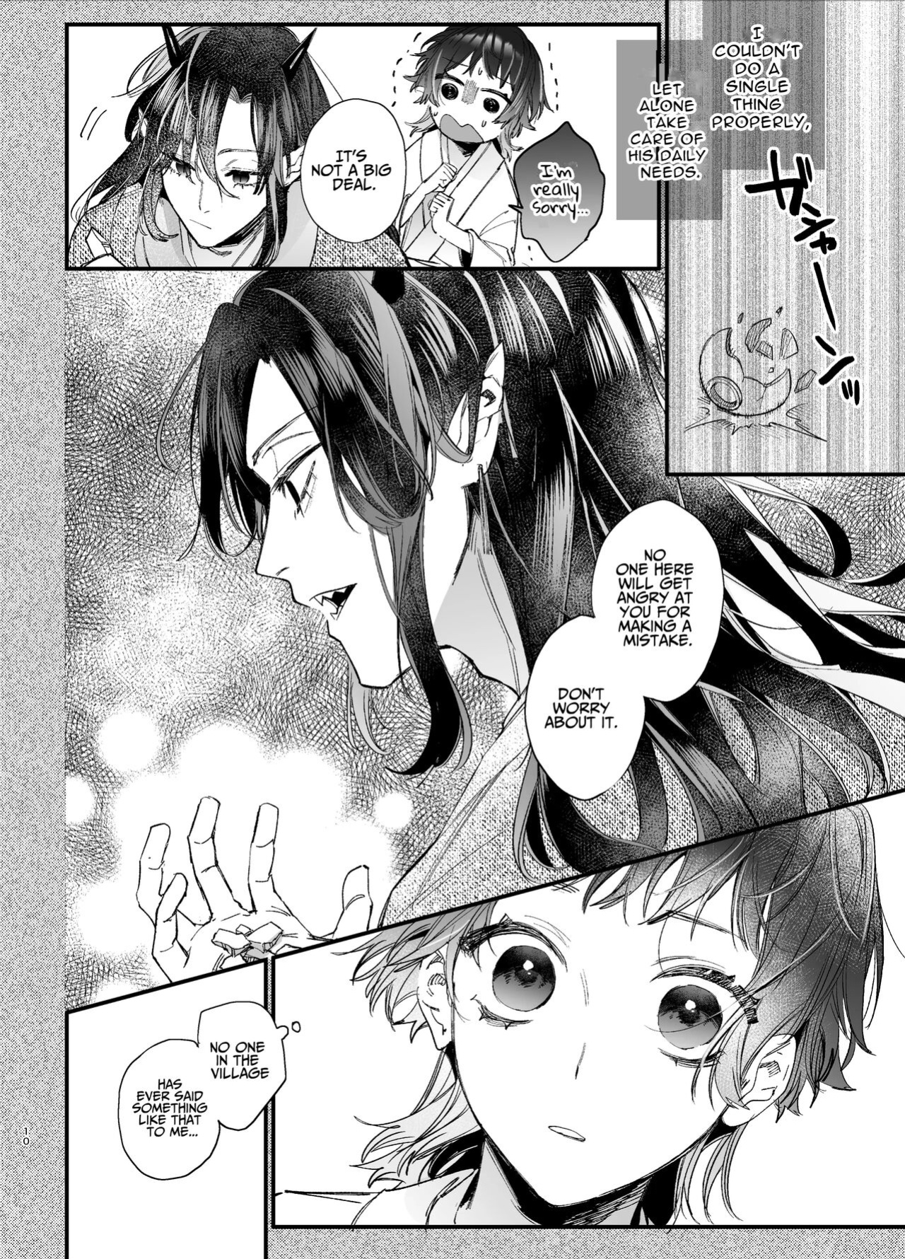 [Umenegi Daimyoujin (Umekoppe)] Ikenie Onna Wa Kodokuna Kijin Sama Ni Ban Kōbi De To Sareru | The Sacrificial Maiden Corrupted by Coupling With an Oni