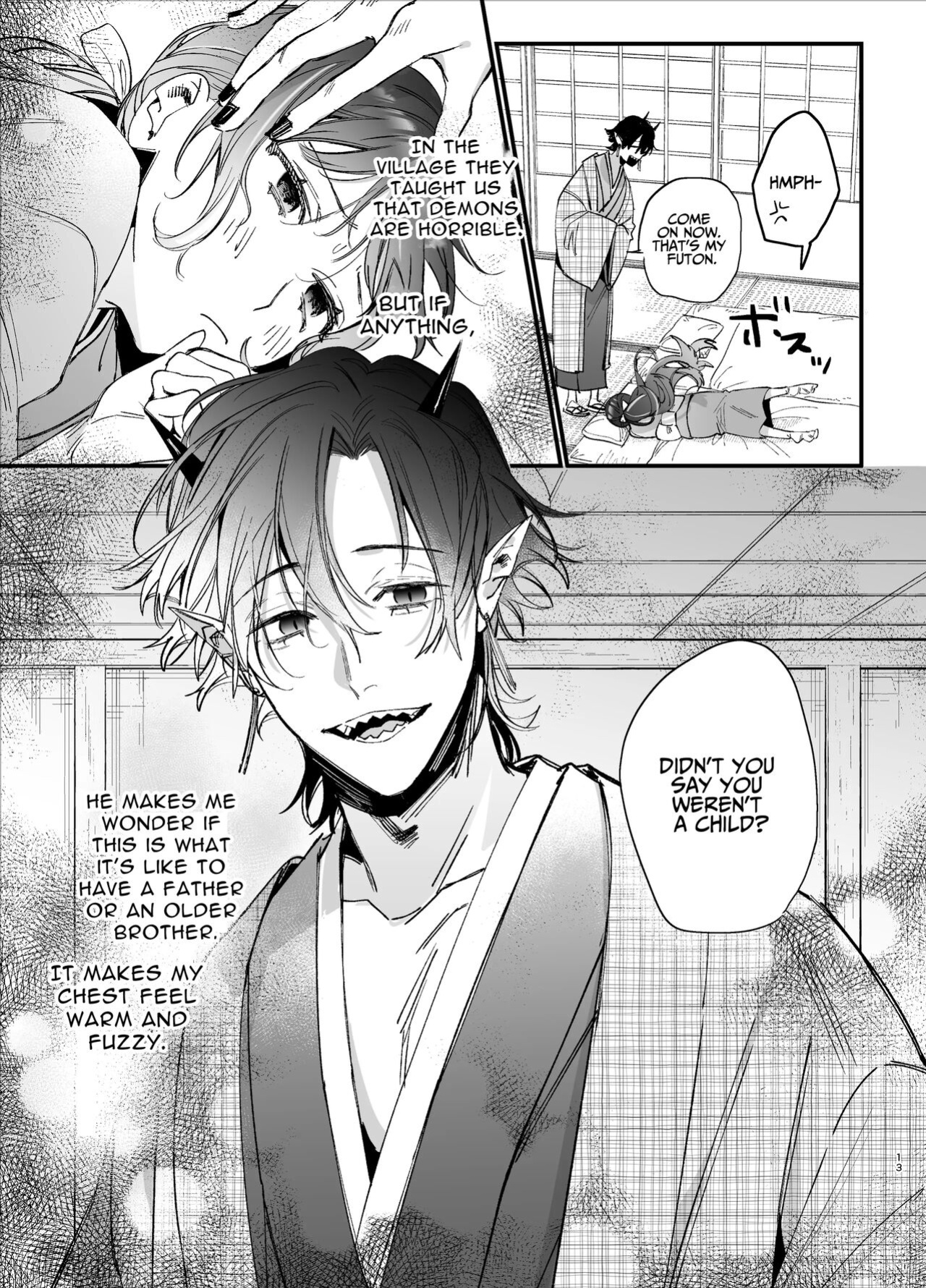 [Umenegi Daimyoujin (Umekoppe)] Ikenie Onna Wa Kodokuna Kijin Sama Ni Ban Kōbi De To Sareru | The Sacrificial Maiden Corrupted by Coupling With an Oni