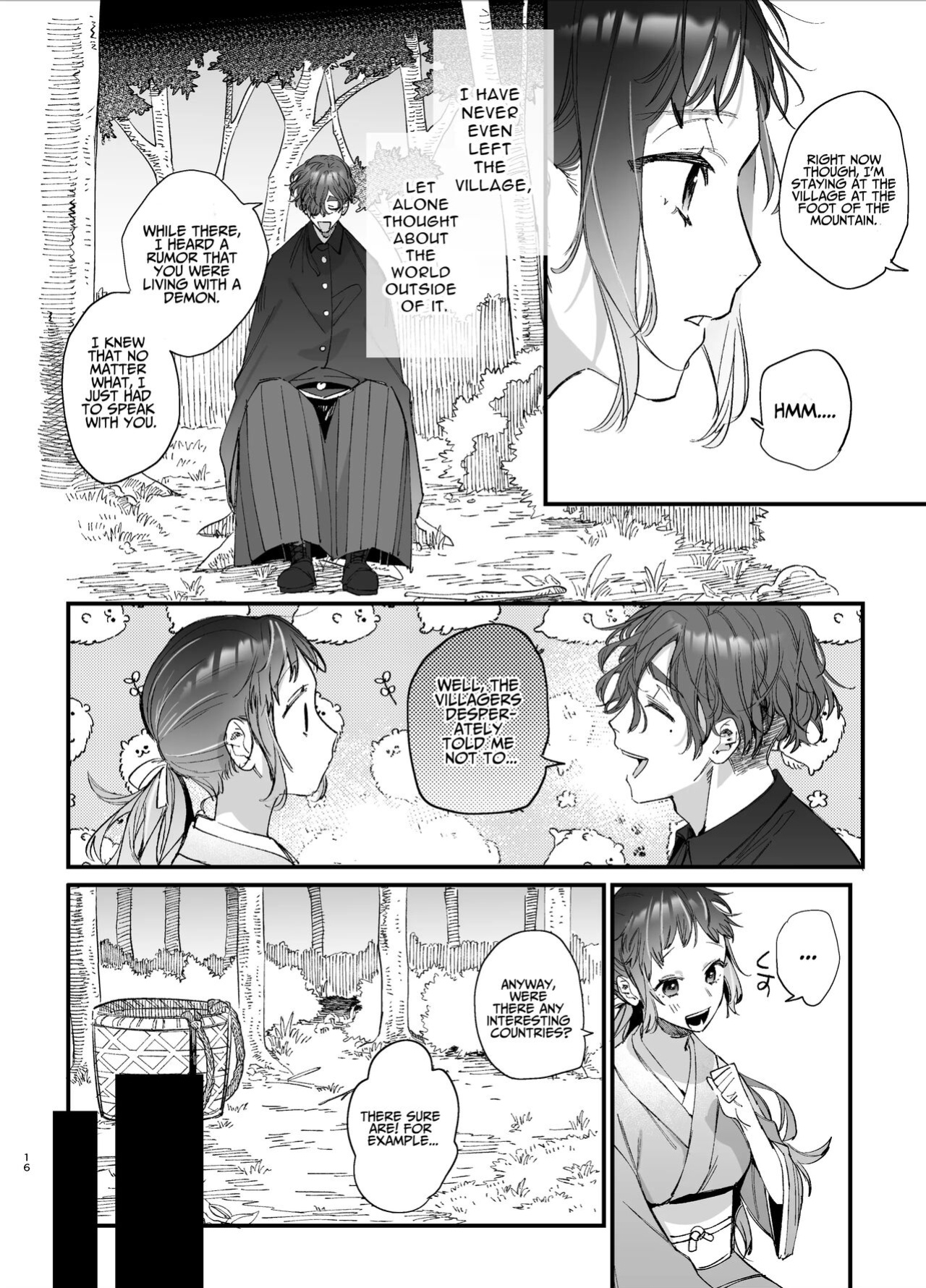 [Umenegi Daimyoujin (Umekoppe)] Ikenie Onna Wa Kodokuna Kijin Sama Ni Ban Kōbi De To Sareru | The Sacrificial Maiden Corrupted by Coupling With an Oni