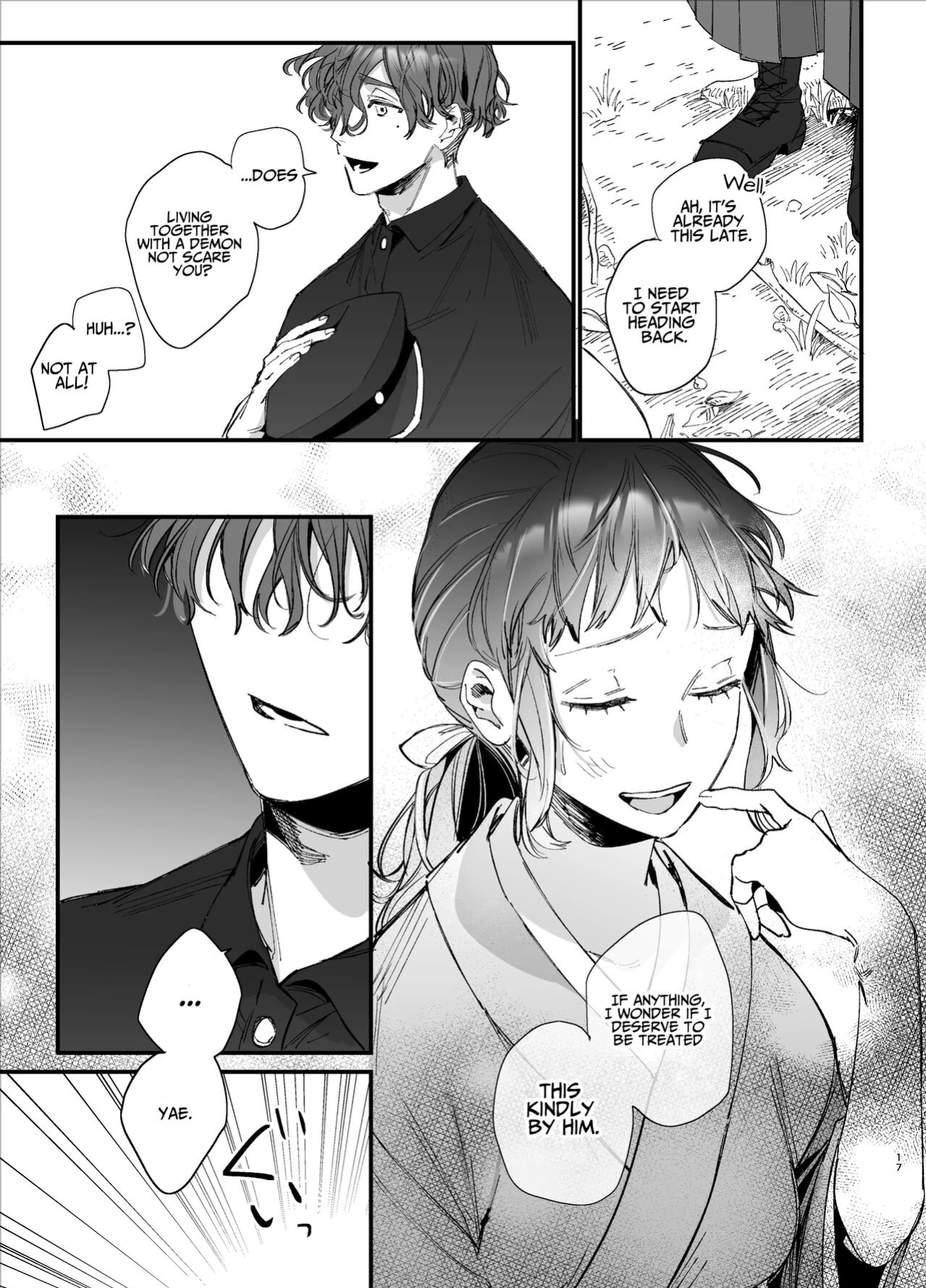 [Umenegi Daimyoujin (Umekoppe)] Ikenie Onna Wa Kodokuna Kijin Sama Ni Ban Kōbi De To Sareru | The Sacrificial Maiden Corrupted by Coupling With an Oni