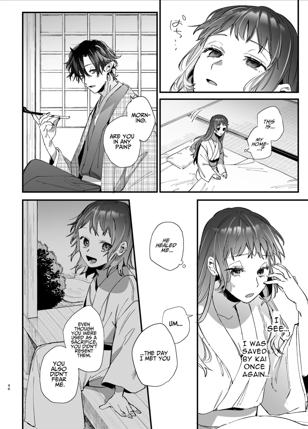 [Umenegi Daimyoujin (Umekoppe)] Ikenie Onna Wa Kodokuna Kijin Sama Ni Ban Kōbi De To Sareru | The Sacrificial Maiden Corrupted by Coupling With an Oni