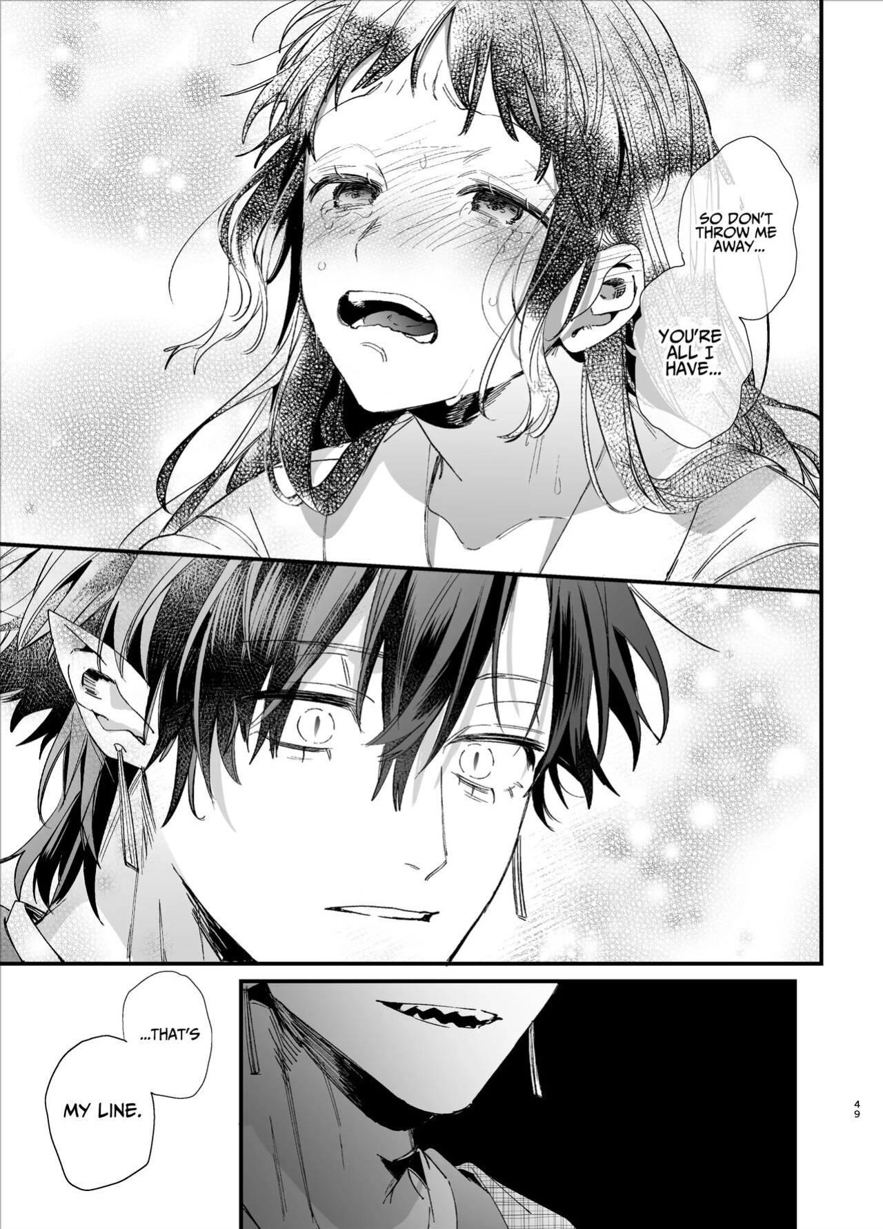 [Umenegi Daimyoujin (Umekoppe)] Ikenie Onna Wa Kodokuna Kijin Sama Ni Ban Kōbi De To Sareru | The Sacrificial Maiden Corrupted by Coupling With an Oni