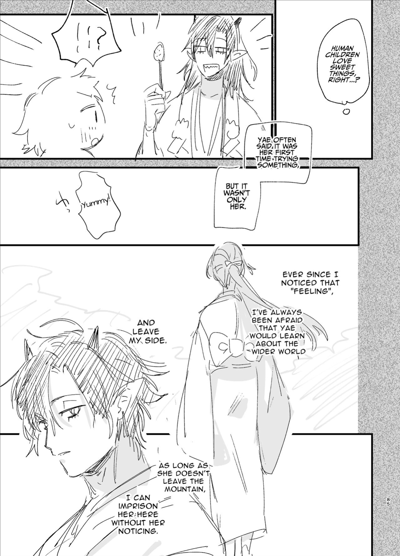 [Umenegi Daimyoujin (Umekoppe)] Ikenie Onna Wa Kodokuna Kijin Sama Ni Ban Kōbi De To Sareru | The Sacrificial Maiden Corrupted by Coupling With an Oni