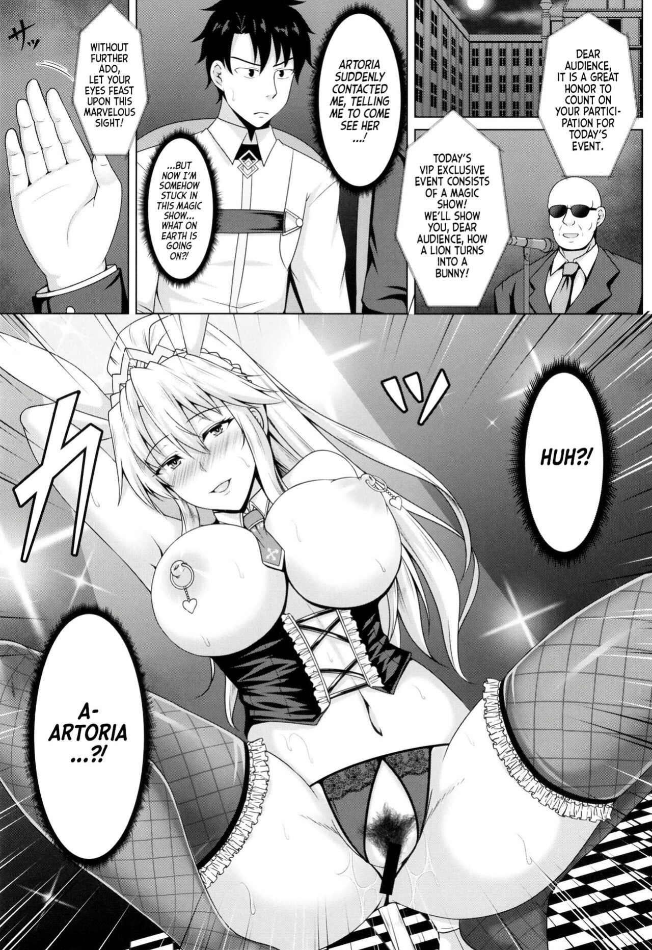 [Taishou Romanesque (Toono Suika)] Shishi ga Usagi ni Ochiru Toki | Turning a Lion into a Bunny! (Fate/Grand Order) [Team Rabu2]