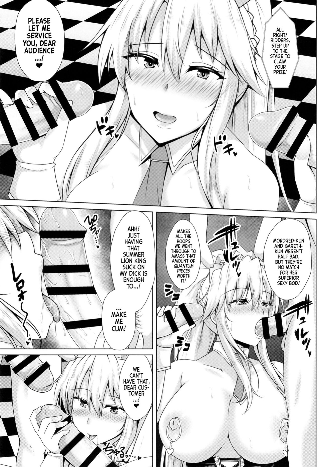 [Taishou Romanesque (Toono Suika)] Shishi ga Usagi ni Ochiru Toki | Turning a Lion into a Bunny! (Fate/Grand Order) [Team Rabu2]