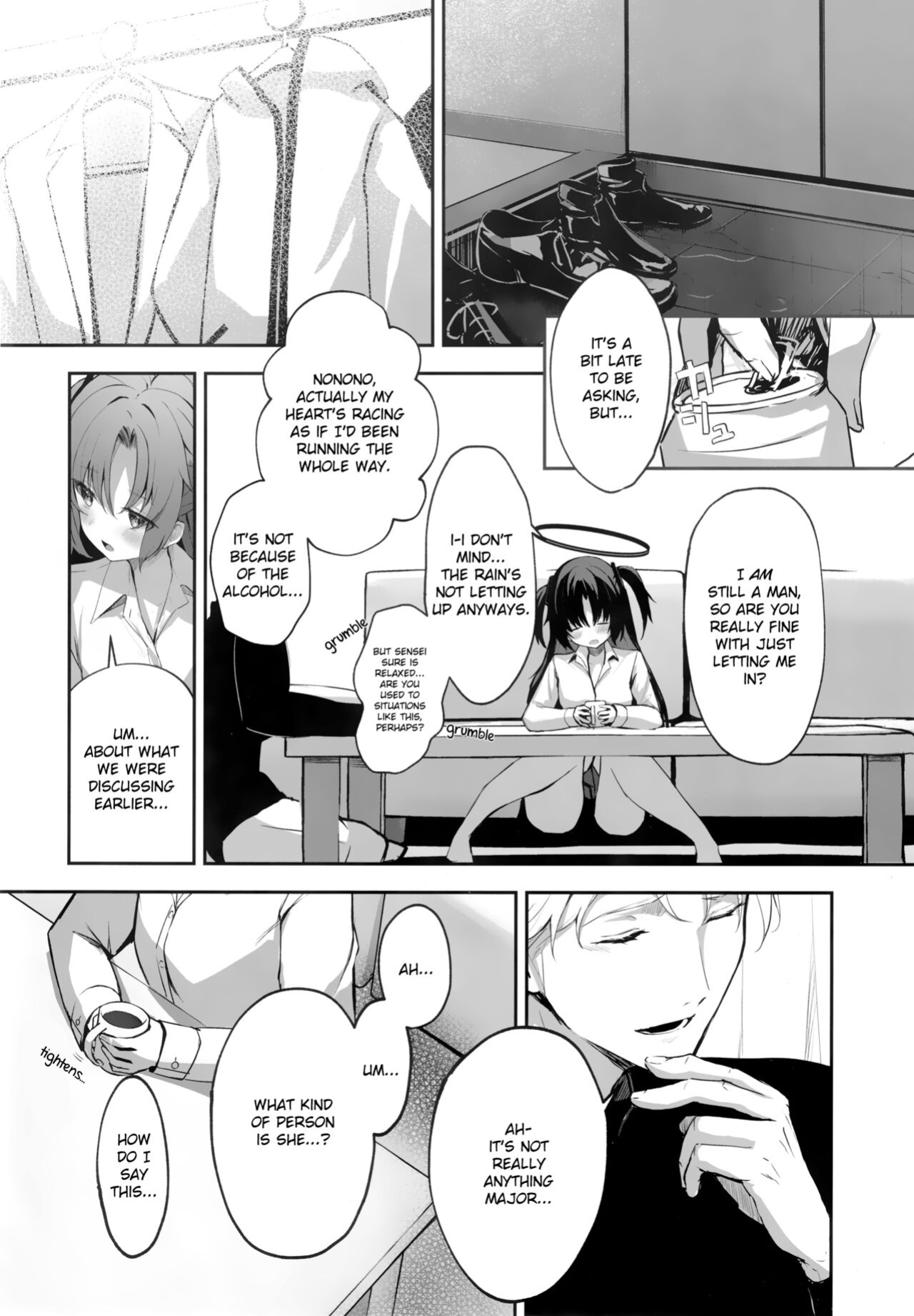 (C101) [HIGH:LAND (Takashima Shoa)] Ame to Shousou - rain and impatience (Blue Archive) [HerpaDerpMan]
