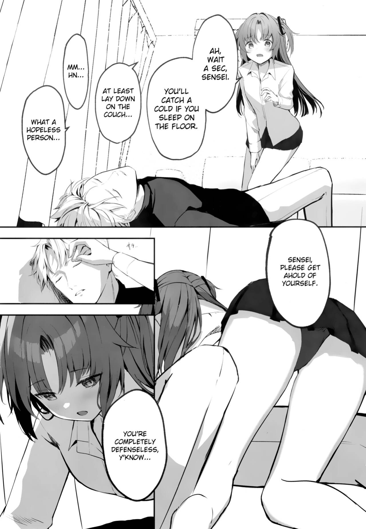 (C101) [HIGH:LAND (Takashima Shoa)] Ame to Shousou - rain and impatience (Blue Archive) [HerpaDerpMan]