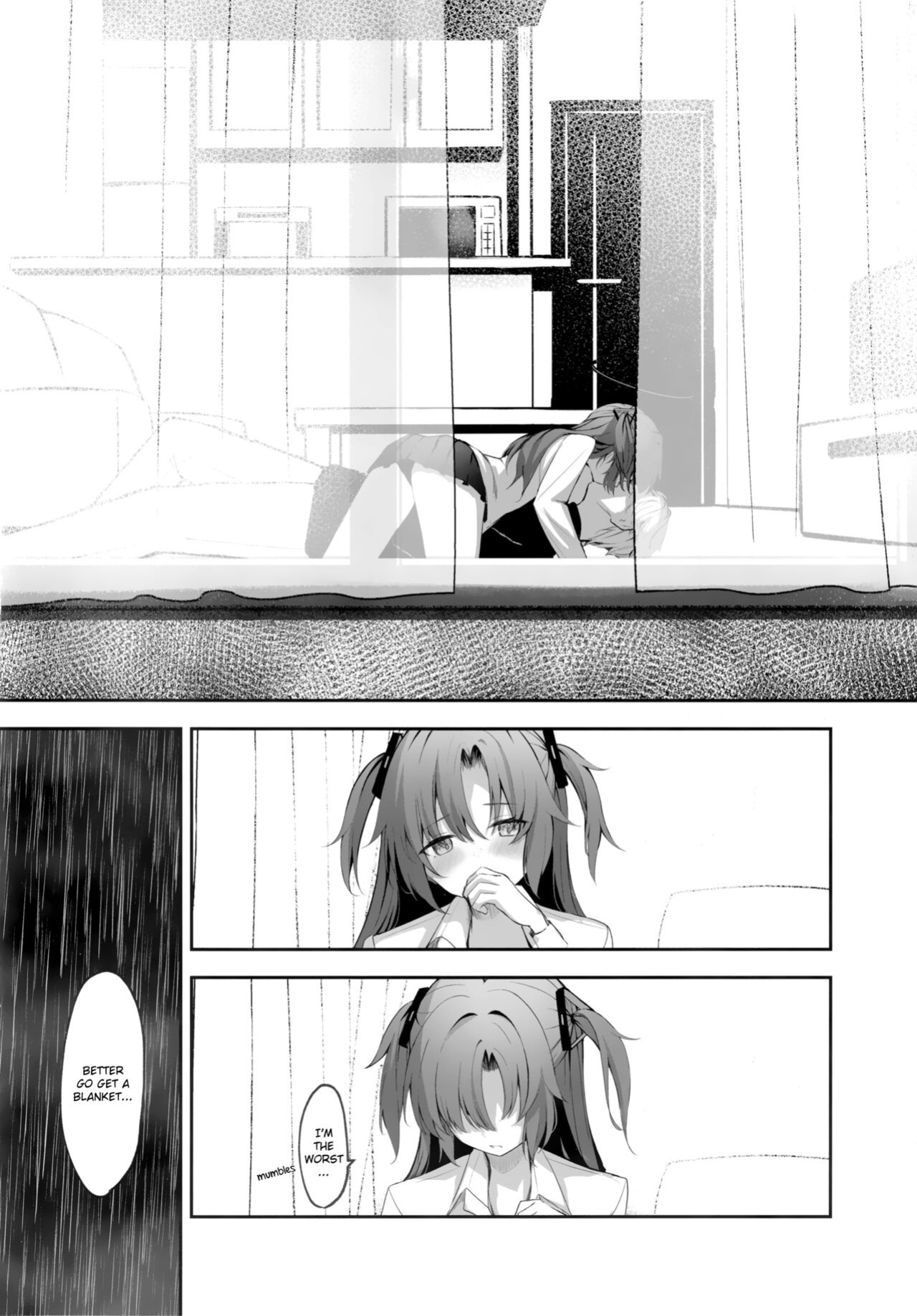 (C101) [HIGH:LAND (Takashima Shoa)] Ame to Shousou - rain and impatience (Blue Archive) [HerpaDerpMan]