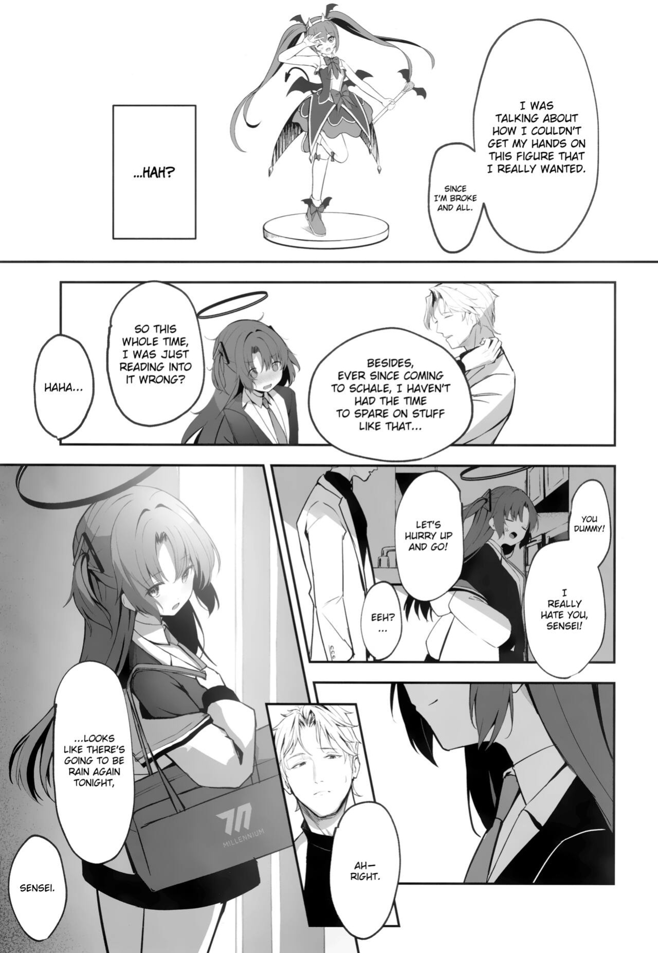 (C101) [HIGH:LAND (Takashima Shoa)] Ame to Shousou - rain and impatience (Blue Archive) [HerpaDerpMan]