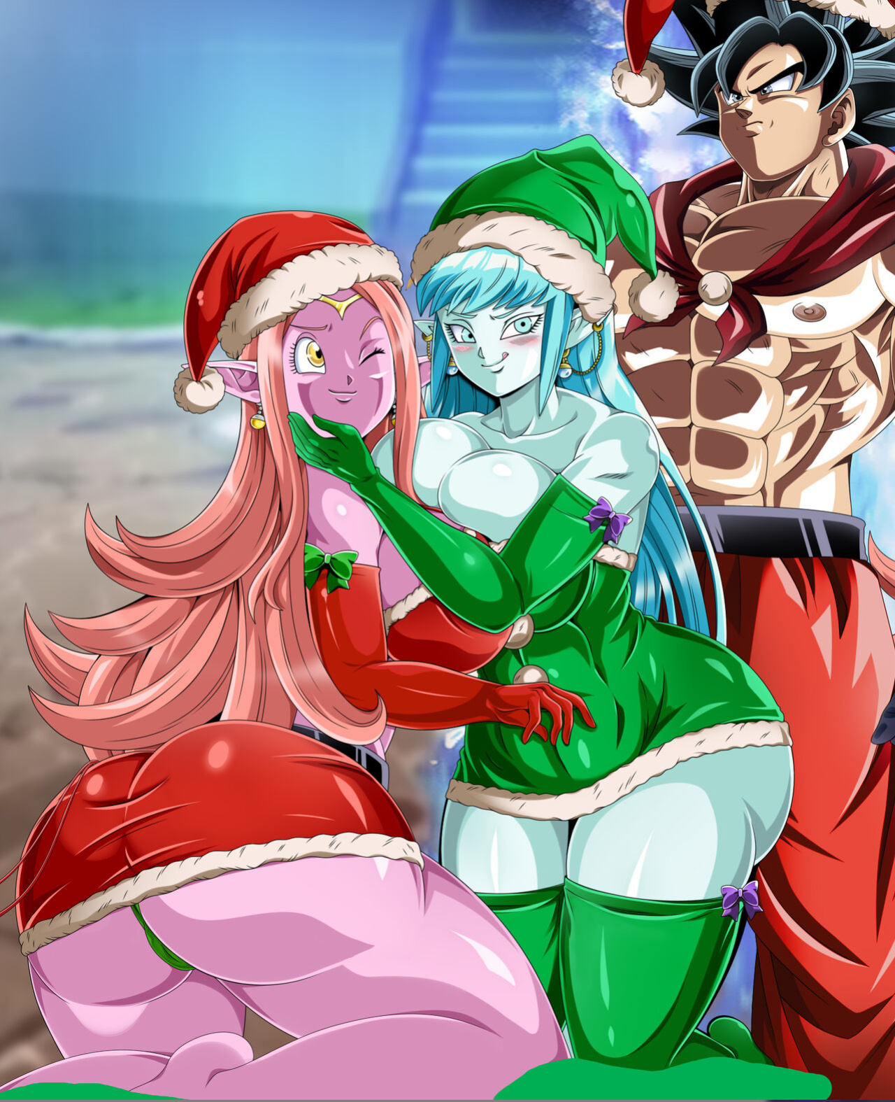 (BlueGraves) XMAS - Chronoa x Aeos