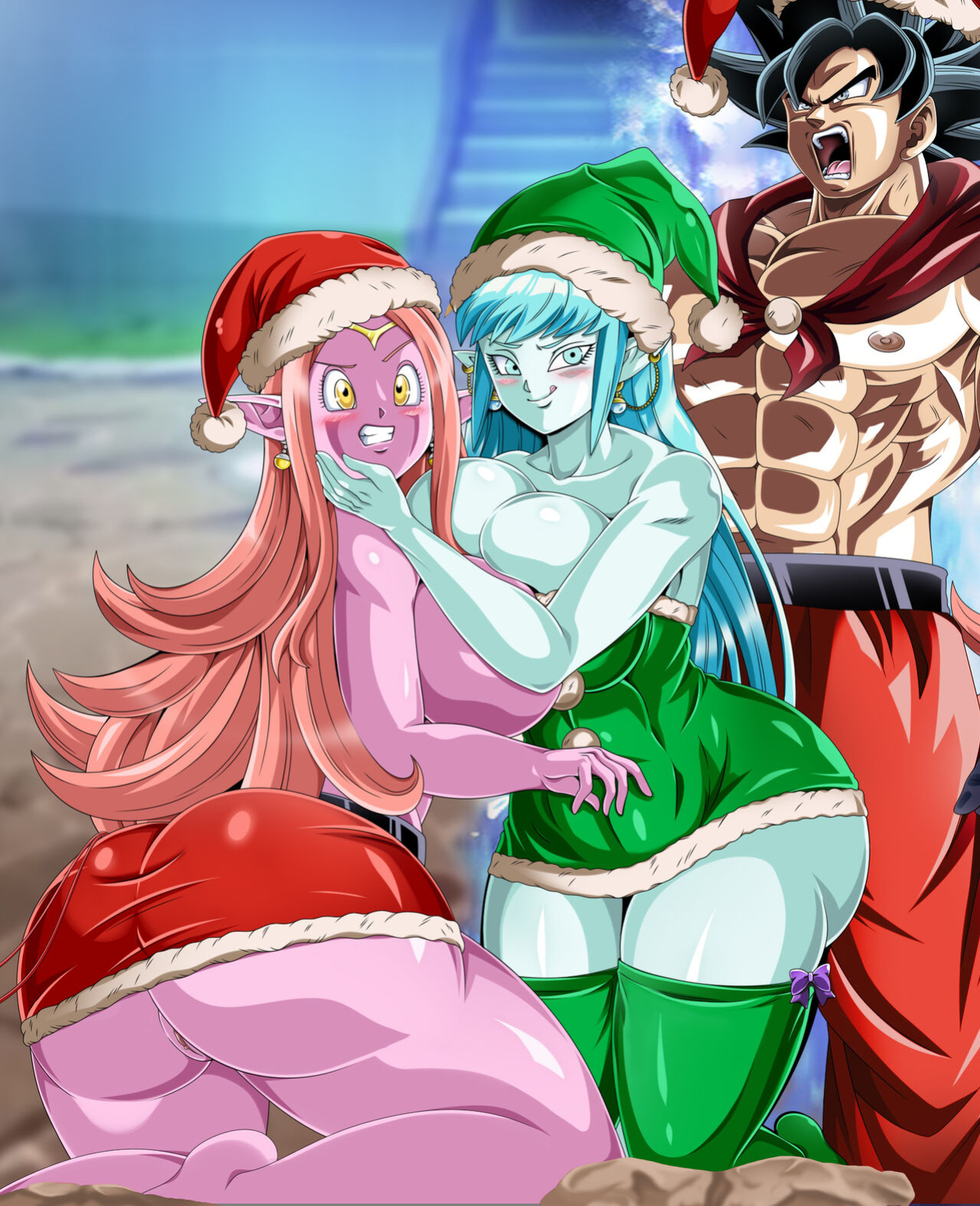 (BlueGraves) XMAS - Chronoa x Aeos